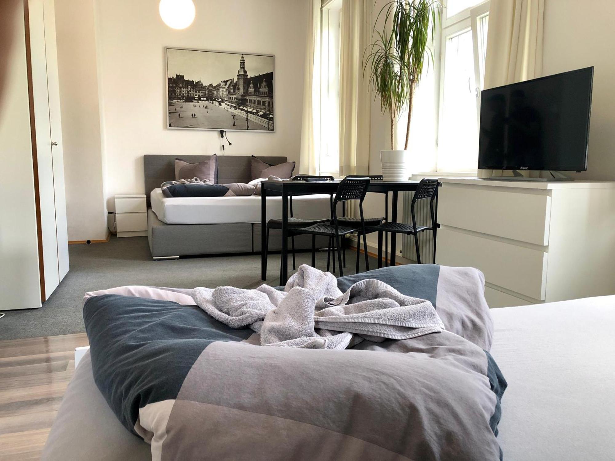Ferienwohnungen Und Apartmenthaus Halle Saale - Villa Mathilda Экстерьер фото