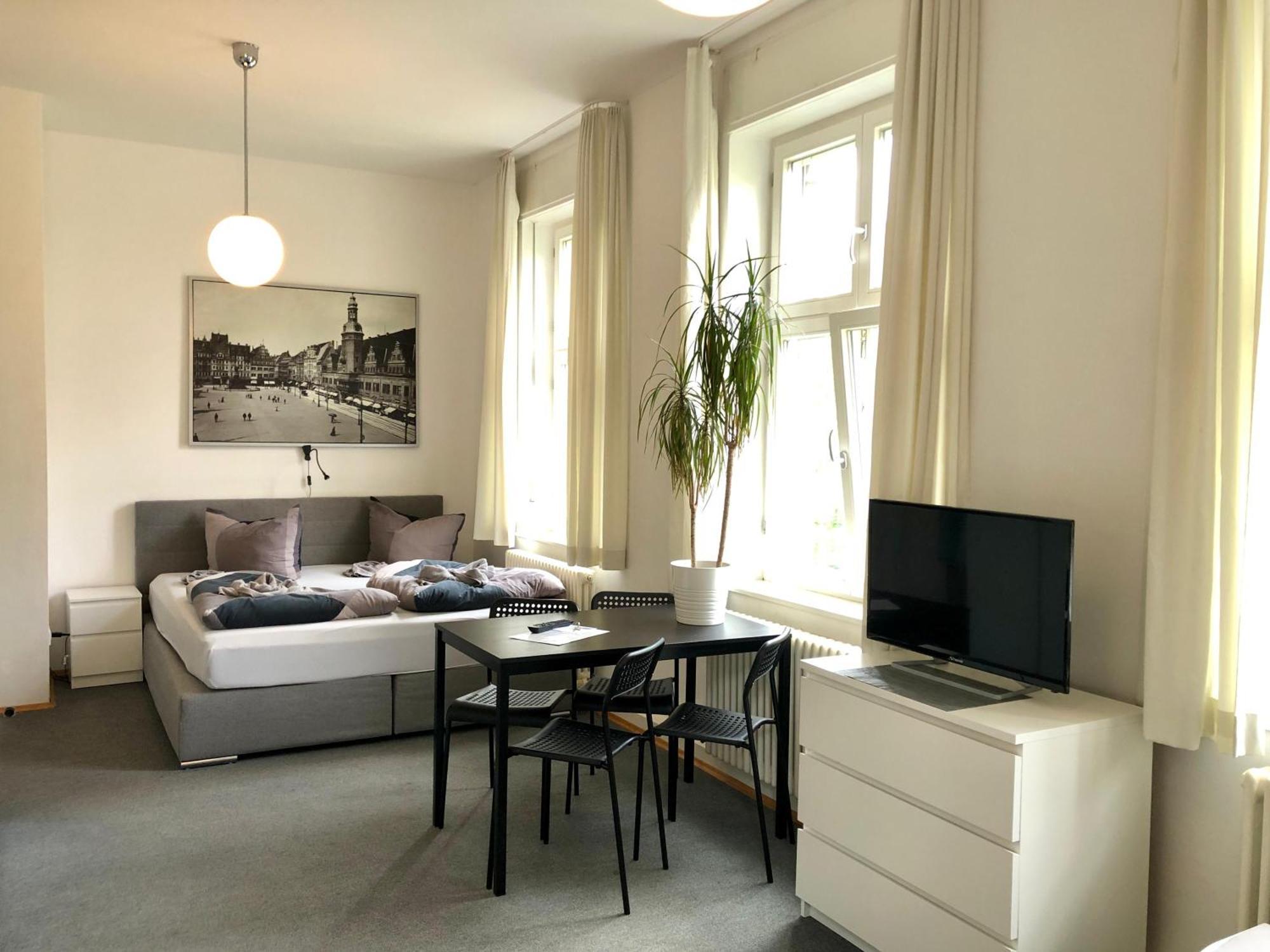 Ferienwohnungen Und Apartmenthaus Halle Saale - Villa Mathilda Номер фото