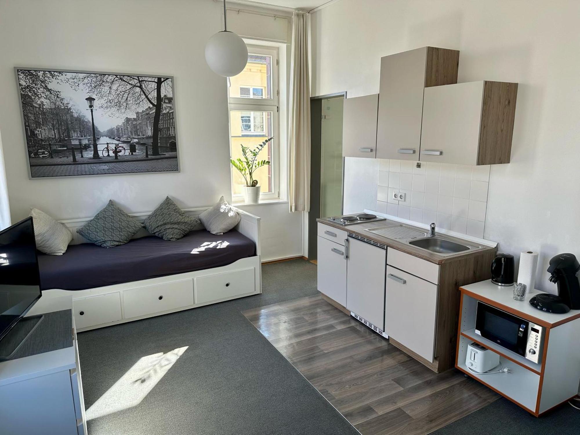 Ferienwohnungen Und Apartmenthaus Halle Saale - Villa Mathilda Экстерьер фото